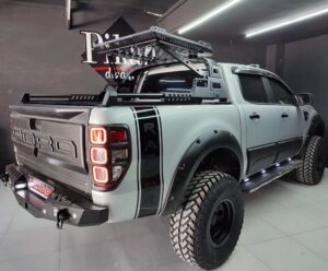 Ford Ranger Beyaz Yan Basamak Aydınlatma - 4