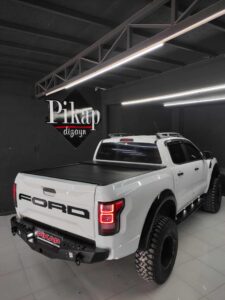 Ford Ranger Siyah İnce Tavan Portbagaj - 4