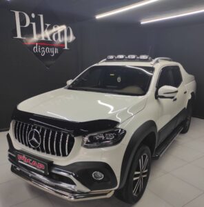 Mercedes X Class 4'lü Kare Tepe Sis - 3