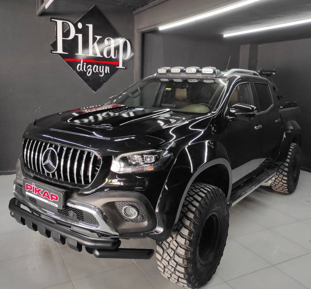 Mercedes X Class 4'lü Kare Tepe Sis - Görsel 2