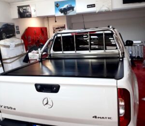Mercedes X Class Cam Korumalı Rollbar - 2