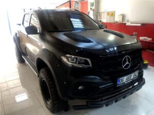 Mercedes X Class Çiftli Turbo Kaput Izgara - 2