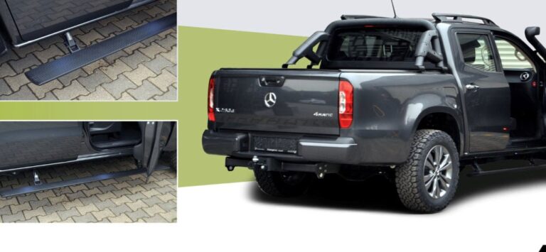 Mercedes X Class Elektrikli Yan Basamak