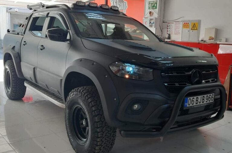 Mercedes X Class Kaput Rüzgarlık