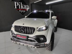 Mercedes X Class Krom Tiger Ön Koruma - 3