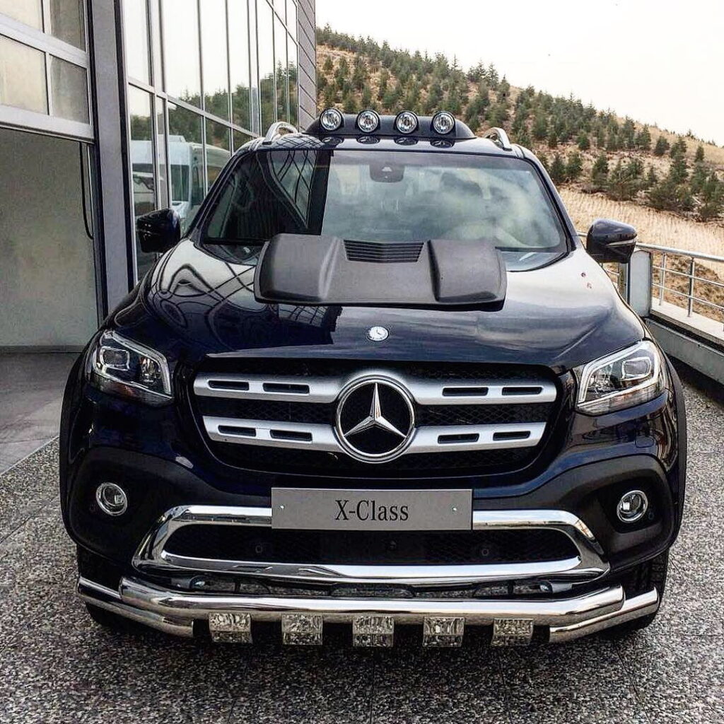 Mercedes X Class Krom Tiger Ön Koruma