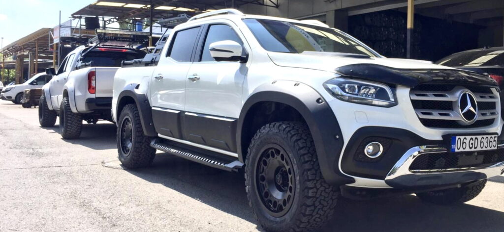 Mercedes X Class Offroad Basamak