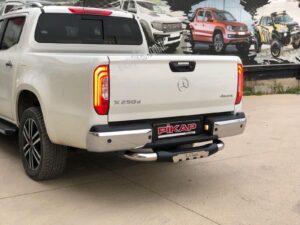 Mercedes X Class Offroad Krom Arka Tampon Koruma - 1