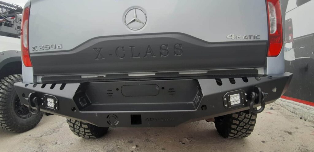 Mercedes X Class Offroad Ledli Arka Tampon