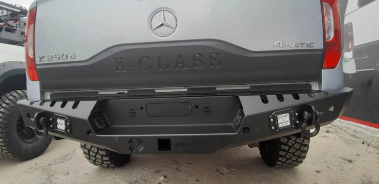 Mercedes X Class Offroad Ledli Arka Tampon