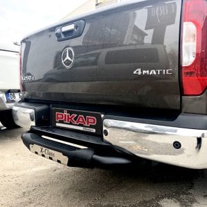 Mercedes X Class Siyah Arka Tampon Koruma