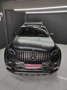 Mercedes X Class Siyah Tiger Ön Koruma - 6