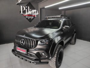 Mercedes X Class Siyah Tiger Ön Koruma - 5