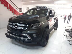 Mercedes X Class Siyah Tiger Ön Koruma - 3