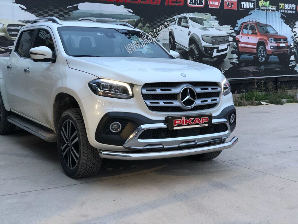 Mercedes X Class Tekli Krom Ön Koruma