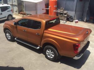 Nissan Navara Fiber Düz Kapak - 1