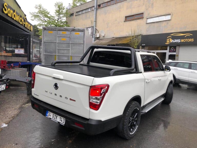 Ssangyong Musso Grand Siyah Offroad Rollbar