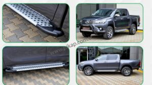 Toyota Hilux Gri Noktalı Basamak - 1