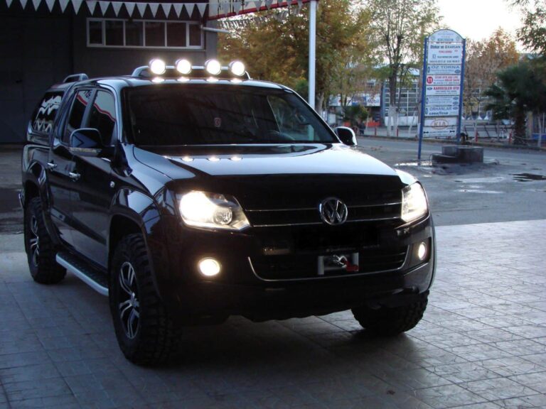 VW Volkswagen Amarok 4'lü Yuvarlak Tepe Sis