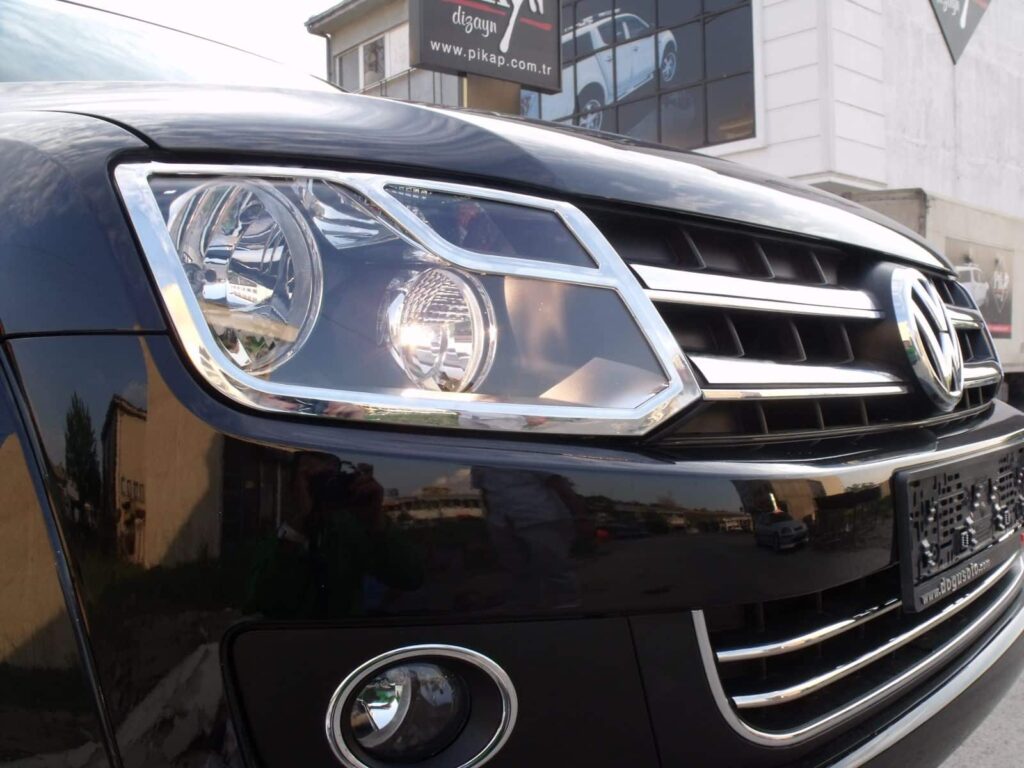 VW Volkswagen Amarok Krom Far Kaplama