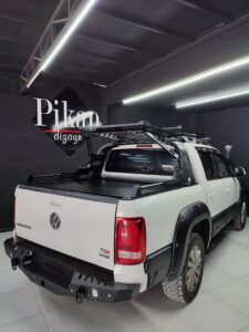 VW Volkswagen Amarok Sepetli Rollbar - 6