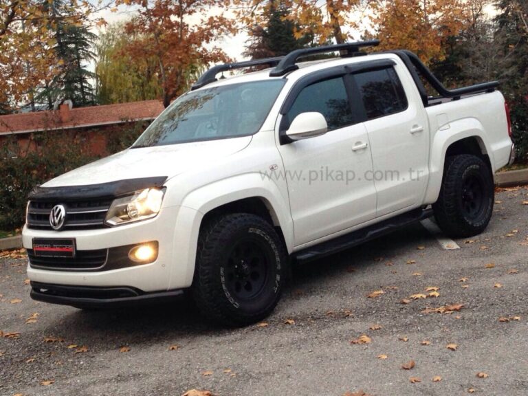 VW Volkswagen Amarok Siyah Boru Yan Basamak