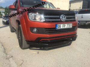 VW Volkswagen Amarok Siyah İkili Ön Koruma - 2