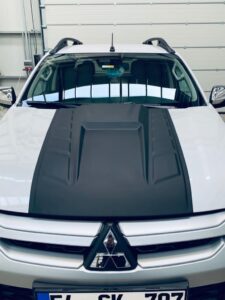 Mitsubishi L200 Büyük Turbo Kaput Kaplama - 2