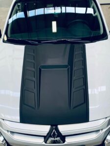 Mitsubishi L200 Büyük Turbo Kaput Kaplama - 4