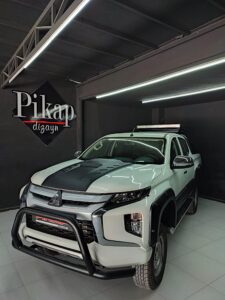 Mitsubishi L200 Büyük Turbo Kaput Kaplama - 5