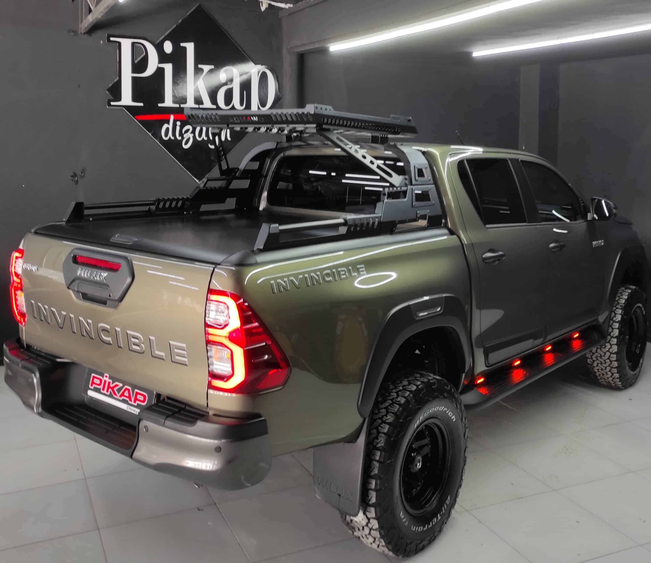 Toyota Hilux İnce Kapı Yan Kaplama - Görsel 6