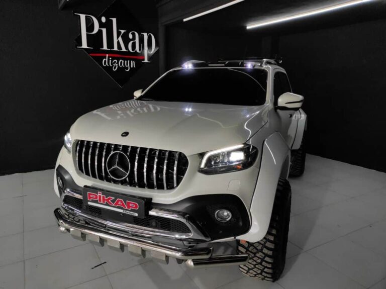 Mercedes X-Class Moonvisor Led Aydınlatma