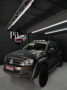 VW Volkswagen Amarok Dörtlü Kare Lamba - 1