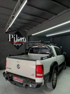 VW Volkswagen Amarok Offroad Arka Tampon - 2