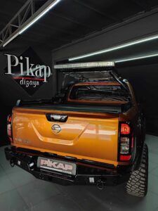Nissan Navara Offroad Arka Tampon - 6