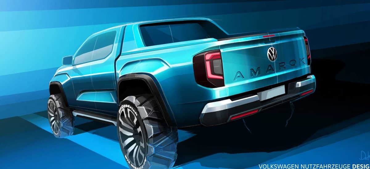 2022 Volkswagen Amarok Yeni Teaser!