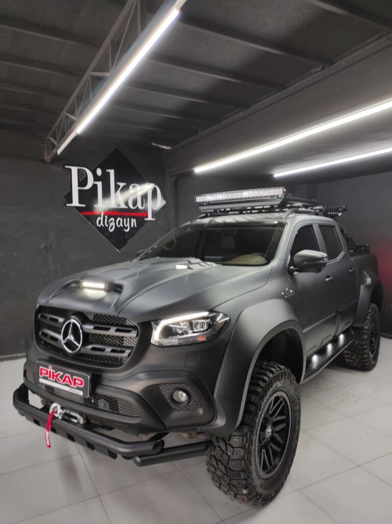 Mercedes X Class Ledli Turbo Kaput Izgara
