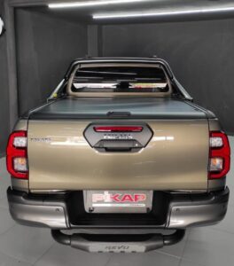 Toyota Hilux Arka Tampon Koruma Siyah - 2
