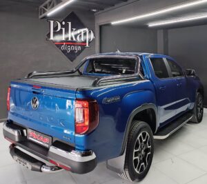 VW Yeni Volkswagen Amarok Arka Tampon Koruma - 4