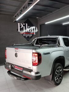 VW Yeni Volkswagen Amarok Arka Tampon Koruma - 3
