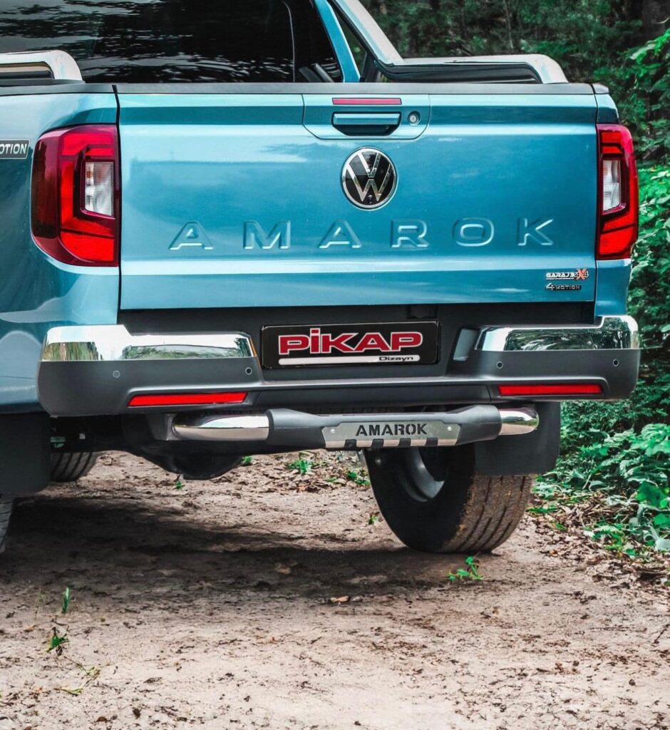 VW Yeni Volkswagen Amarok Arka Tampon Koruma