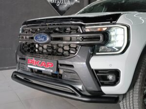 Yeni Ford Ranger Siyah İkili Ön Koruma - 1