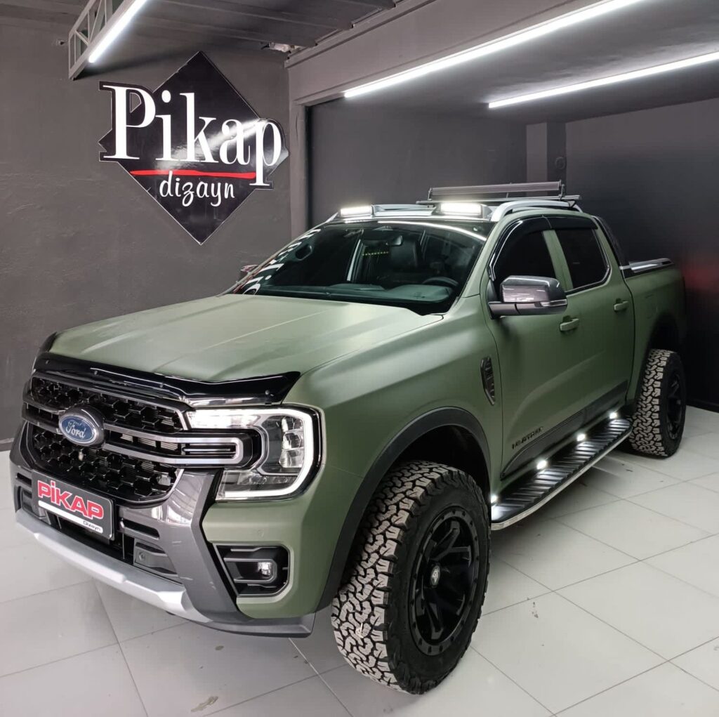 Yeni Ford Ranger İnce Yan Kapı Kaplama