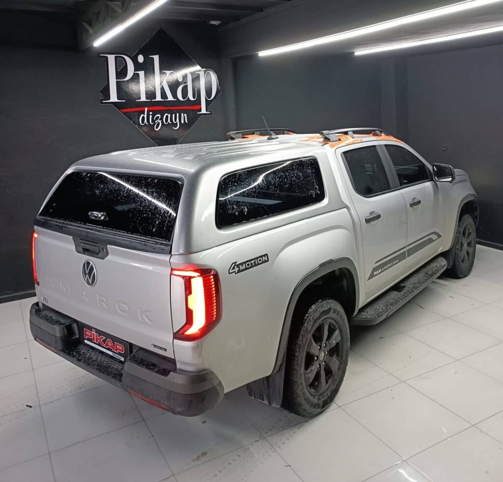 VW Yeni Amarok Yanları Açılır Camlı Kabin