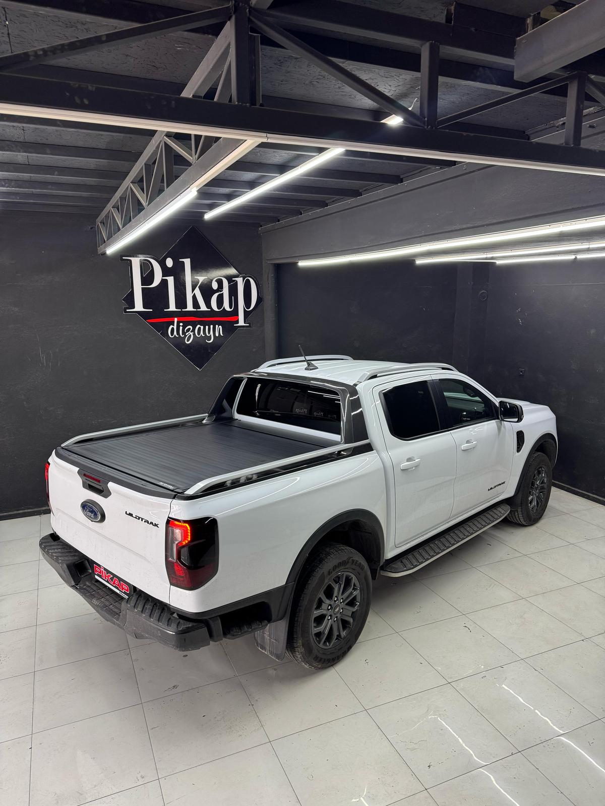 Yeni Ford Ranger Pro Roll Elektrikli Sürgü Kapak - Görsel 2