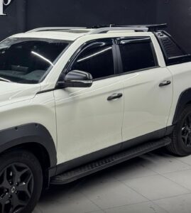 Ssangyong MussoGrand Siyah Noktalı Yan Basamak - 2