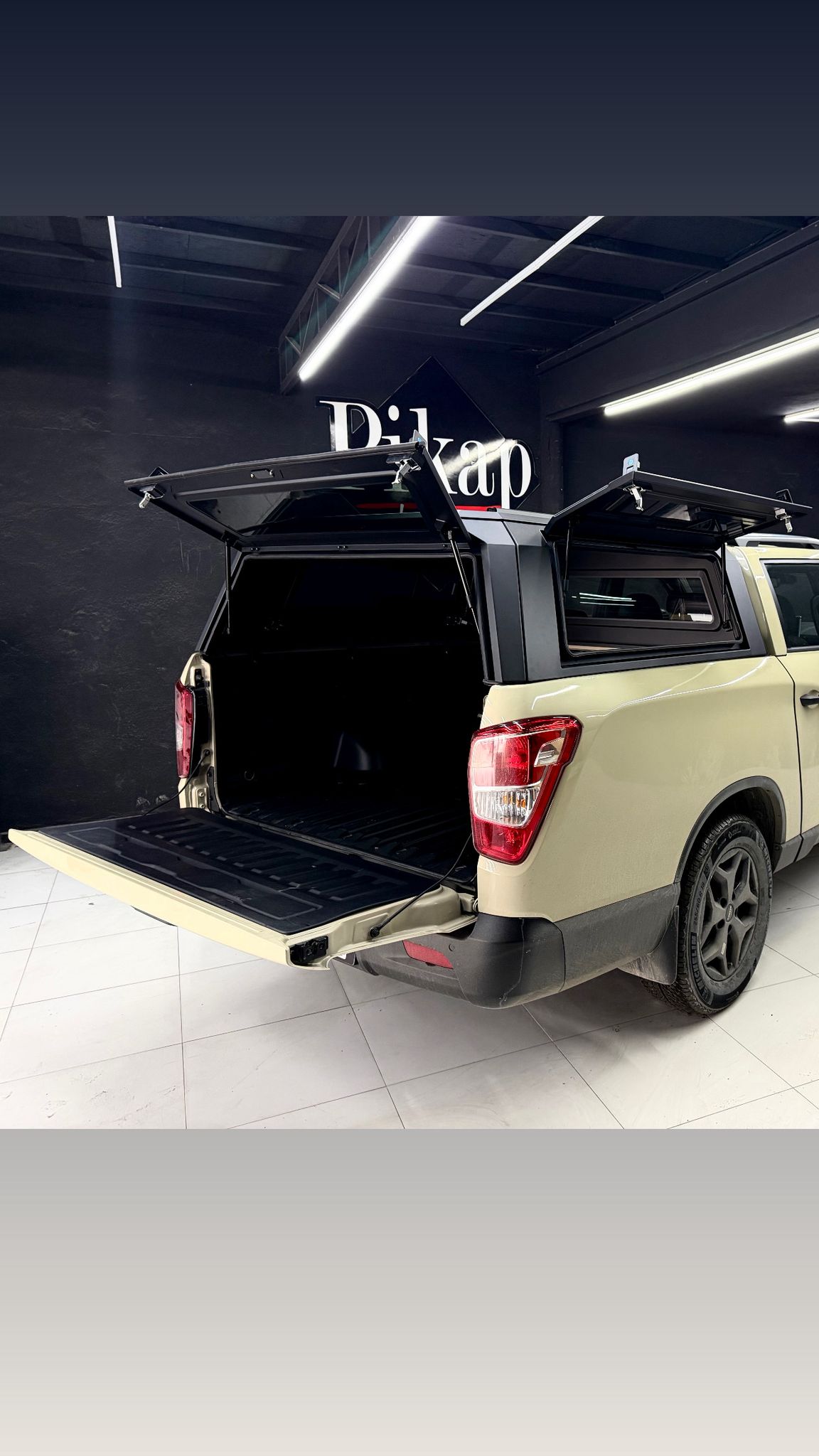 Ssangyong Musso İthal Alüminyum Camlı Kabin - Görsel 8