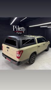 Ssangyong Musso İthal Alüminyum Camlı Kabin - 4