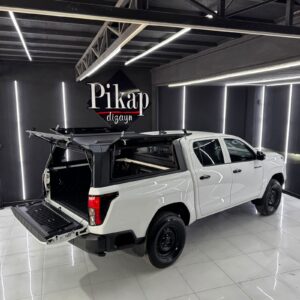 Yeni Toyota Hilux Travo İthal Paslanmaz Çelik Camlı Kabin - 4