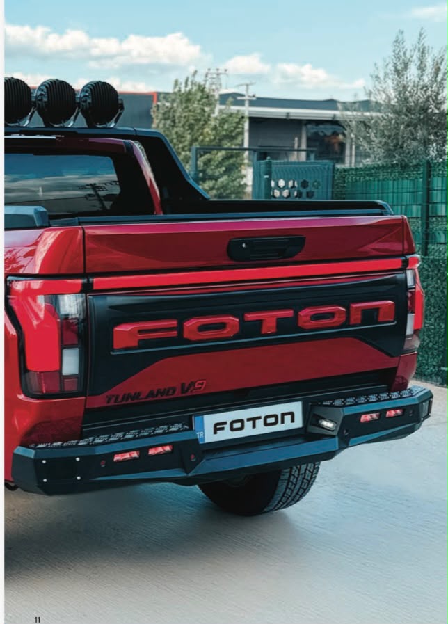 Foton Tunland V9 Arka Offroad Tampon